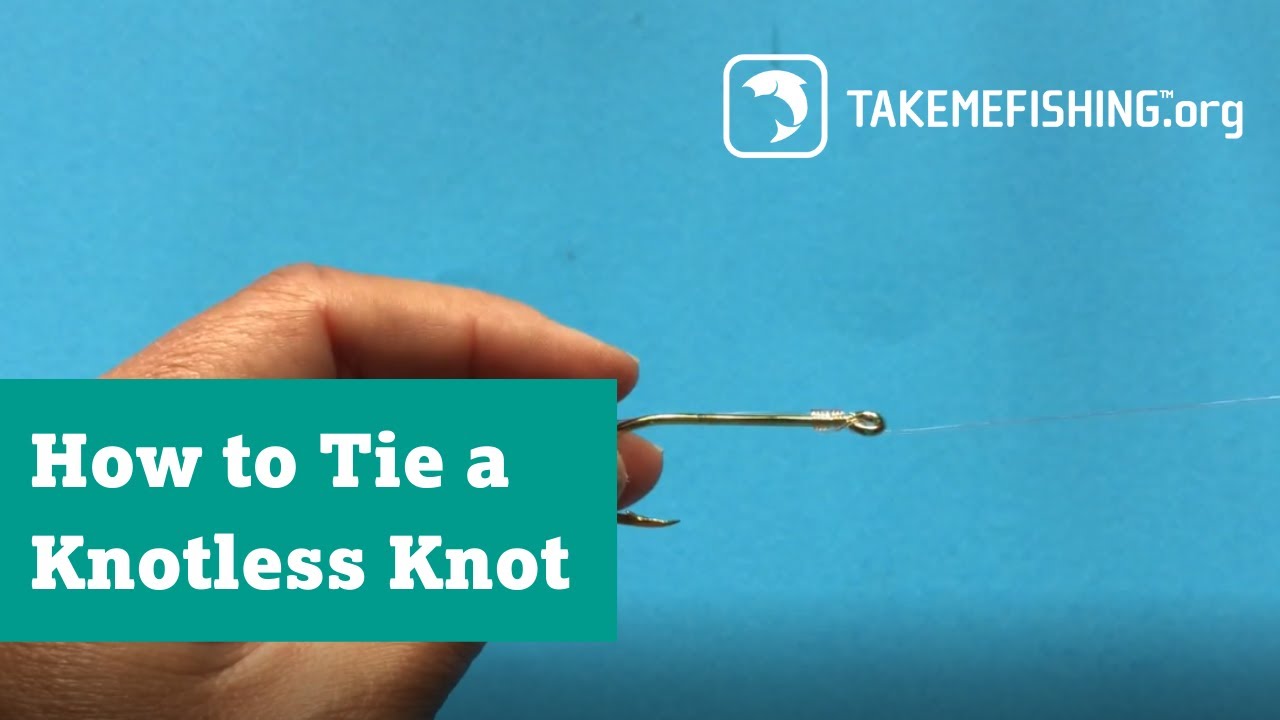 How to Tie a Knotless Knot | Fishing Knots