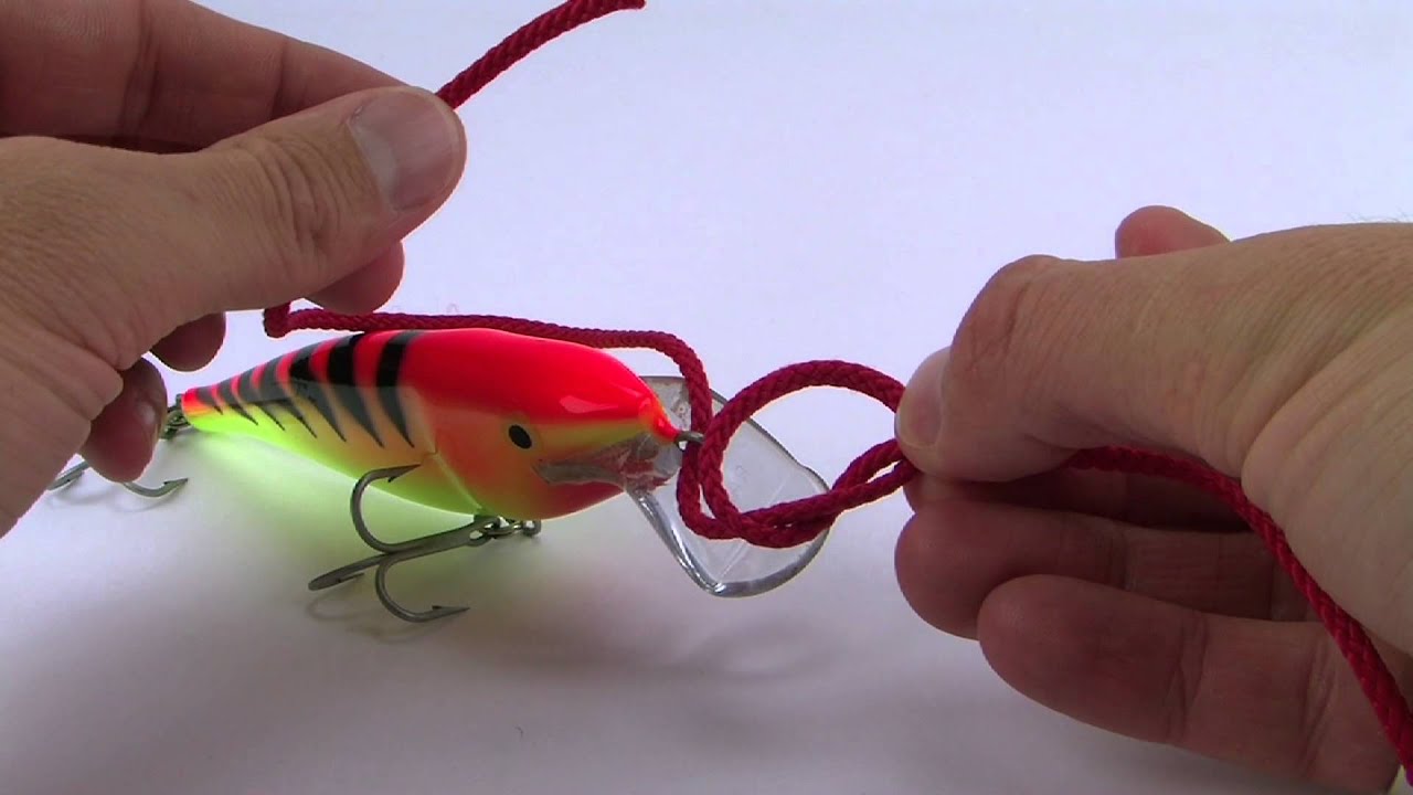 Rapala-Knoten - Schlaufenknoten - Angelknoten