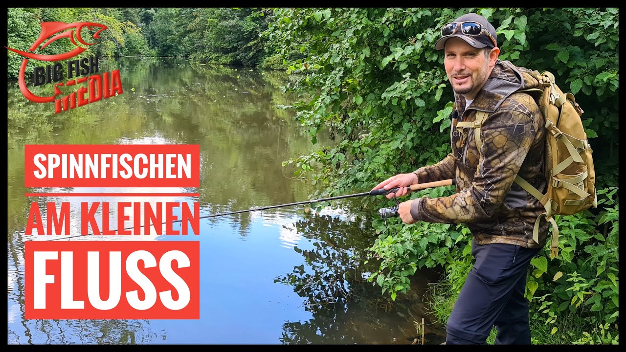 Angeln mit Christian am kleinen Fluss - Mit Spinner geht immer?