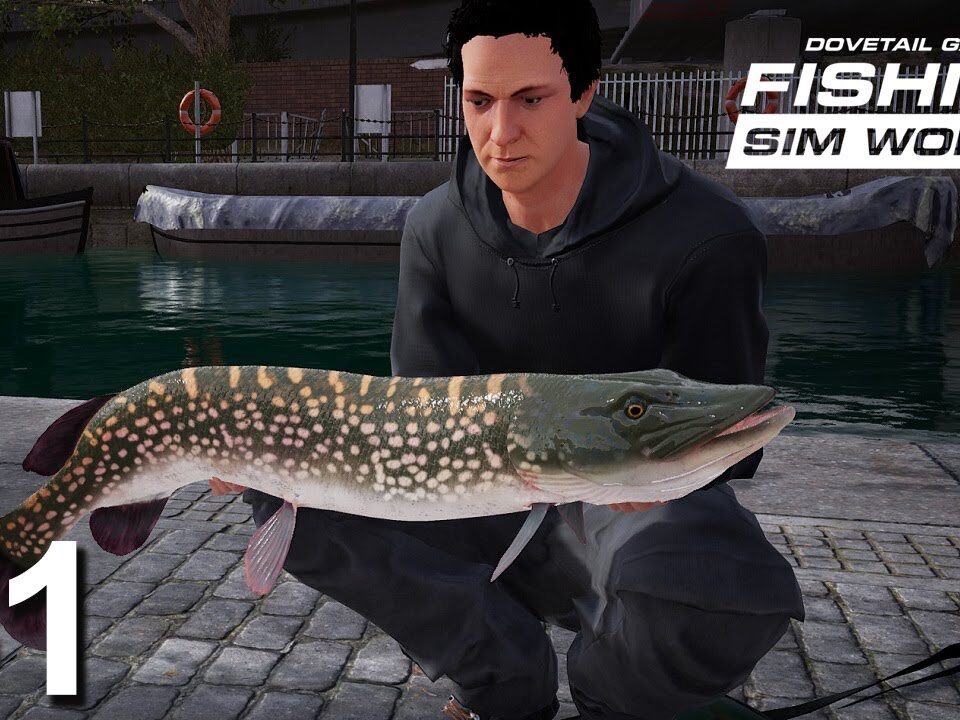 Was bietet die neue Angelsimulation und 1. Boss Fisch Hecht Fishing Sim World 1 Deutsch UwF