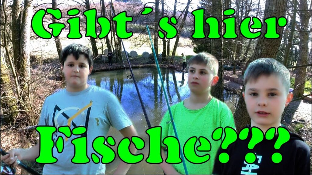 Ein Teich im Wald – Gibt´s hier Fische??? |Naturabenteuer, Kinder angeln