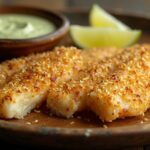 sesame crusted perch fillets