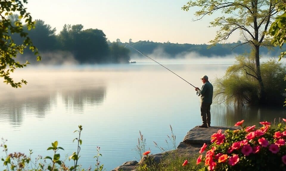 fishing enhances physical well being