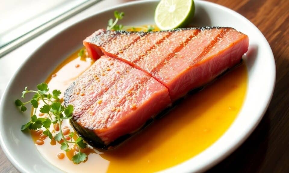 pan fried tuna steaks