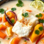 tropical coconut fish stew