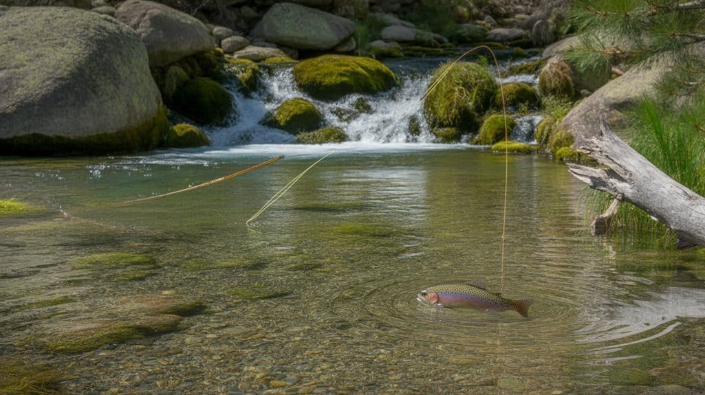 Forellenfischen: Die wesentlichen Elemente 7 fließen Deckel Essen Harmonie
