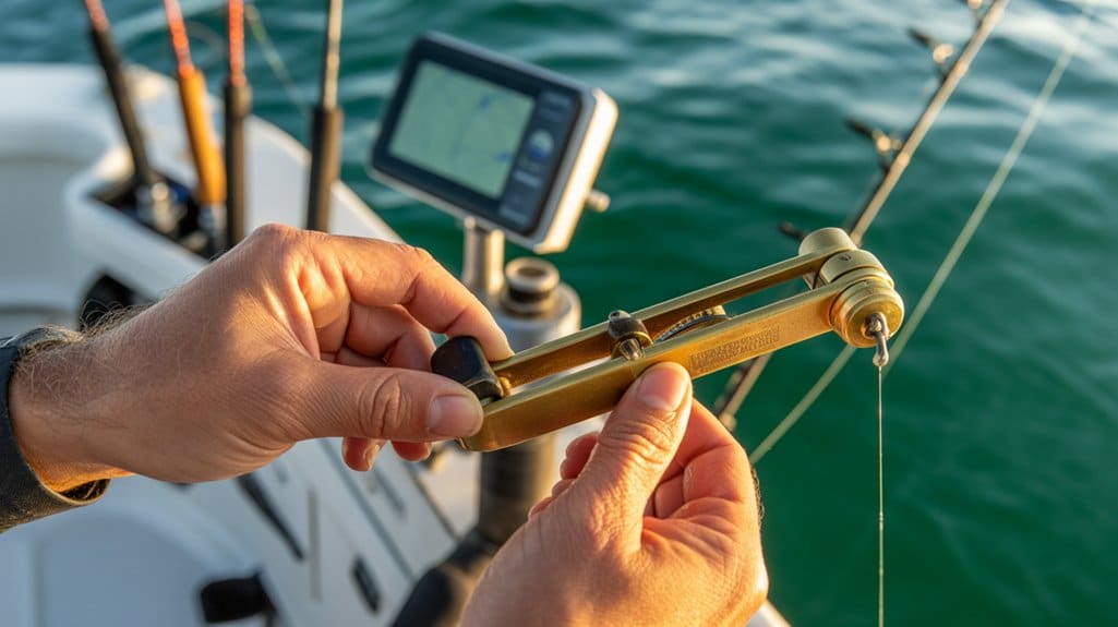 verstellbare Tiefe zum Angeln