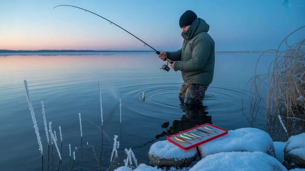 Kaltwasser-Hecht-Angeltechniken