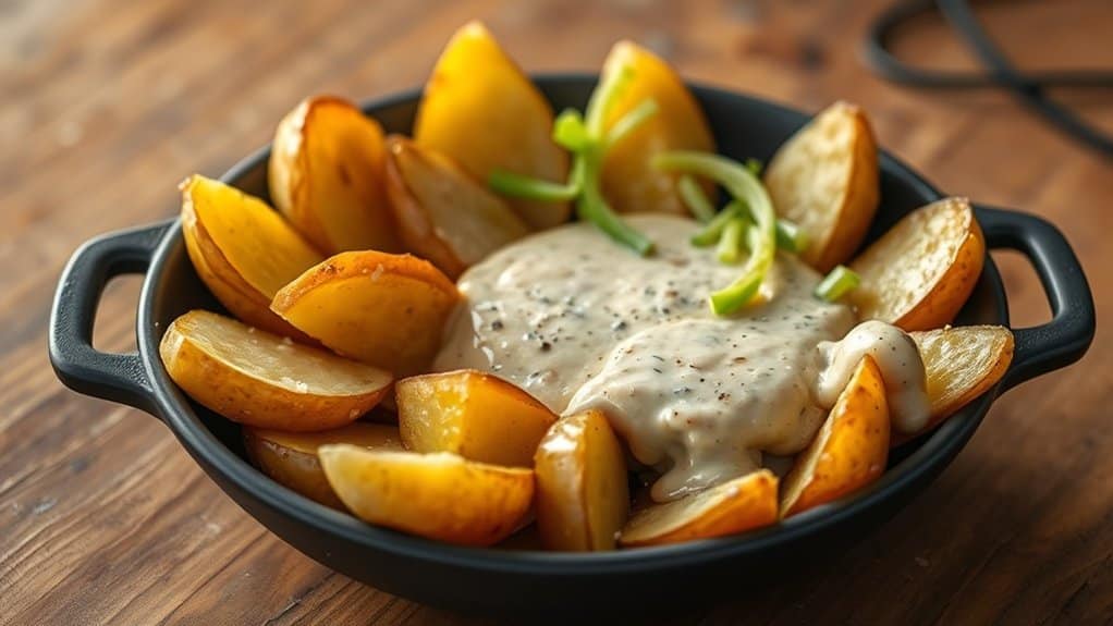 Cremige Thunfisch- Sellerie Ofenkartoffeln