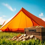 unschlagbare Ersparnisse bei Karpfenzelten