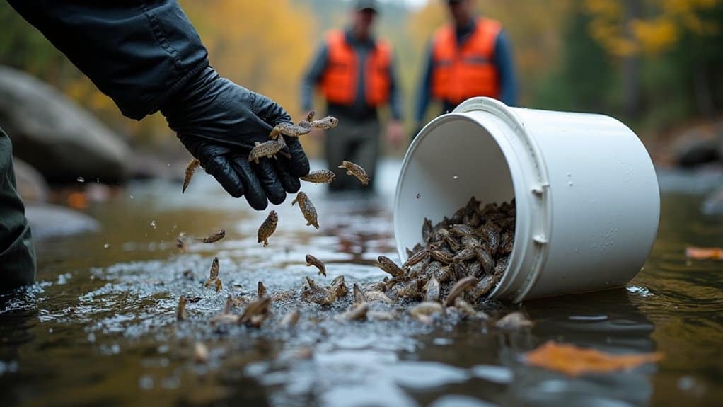 Überlebensherausforderungen für Jungfische