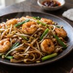 Shrimp chow fun with noodles 2K